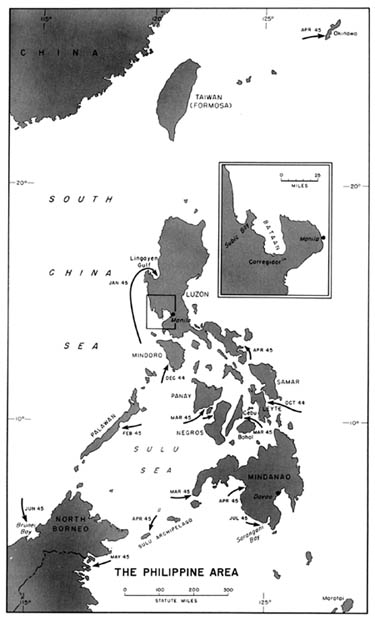 Map 44: The Philippine Area