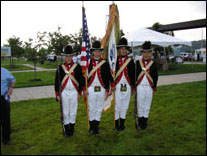 Photo: The Official U.S. Army 1802 Lewis and Clark Color Guard.