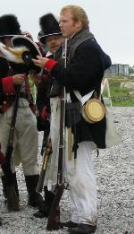 Photo:Detailed view of the uniform and equipment of an Infantry Soldier assigned to the Lewis and Clark Expedition. 
