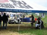 Photo: Illinois National Guard tent at the Hartford/Wood River, IL Signature Event.