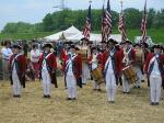 Photo: Revolutionary War era Fife and Drum Corps at the Wood River/Hartford, IL Signature Event. 