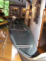 Photo: Another view of a typical canoe design used by Pacific Northwest Indian tribes. 