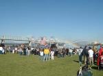 Photo: Wider angle view of Waterfront Park. Estimated crowd in attendance at opening ceremonies was 2500 people.