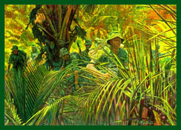 Painting, Indiana Rangers: The Army Guard in Vietnam