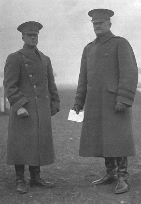 Photo:  Generals Foulois and Pershing
