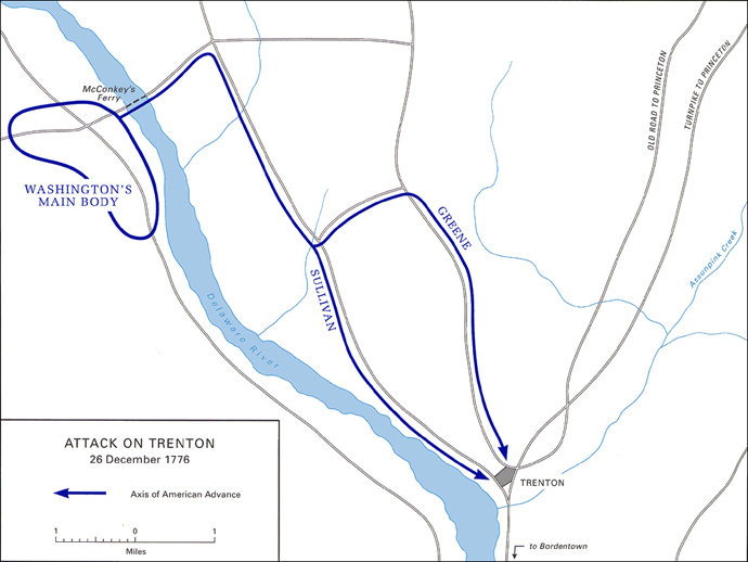 Attack on Trenton, 26 December 1776