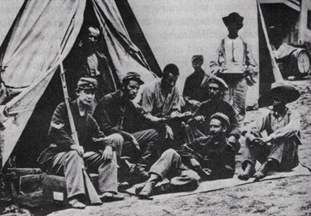 Union Volunteers in Camp