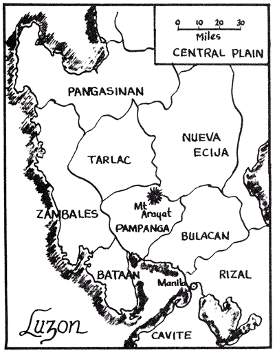 Map:  Central Luzon