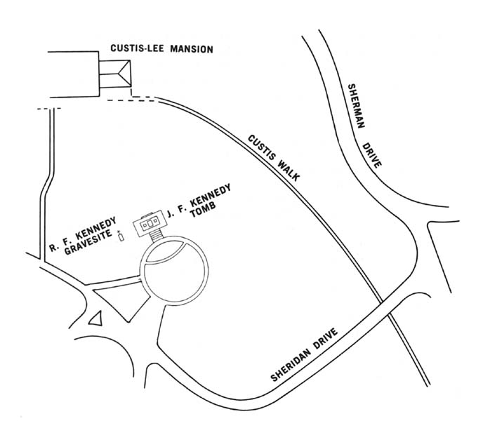 Diagram 110. Location of the gravesite.
