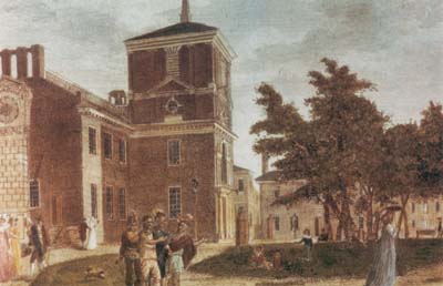 The Birch View of Philadelphia in 1800