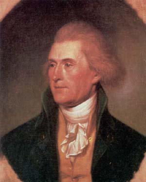 Portrait, Thomas Jefferson
