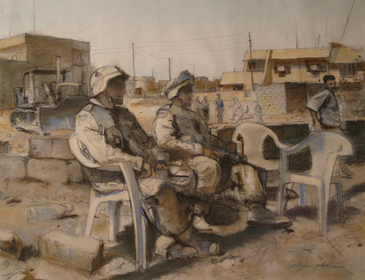 Study for 'Deterrent in Mosul'