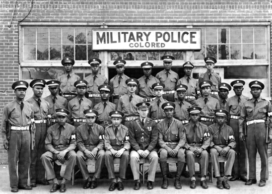 Photo: MILITARY POLICE UNIT AT COLOMBUS, GEORGIA, APRIL 1942