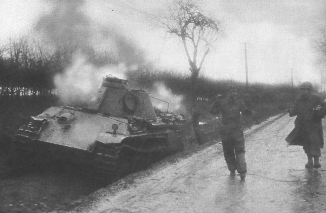 Photo:  Captured German tank crewman
