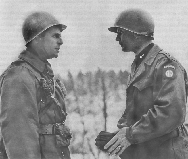 Photo:  General Ridgway and General Gavin