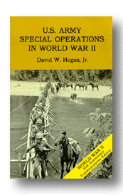 Cover, US Army Special Operations in World War II