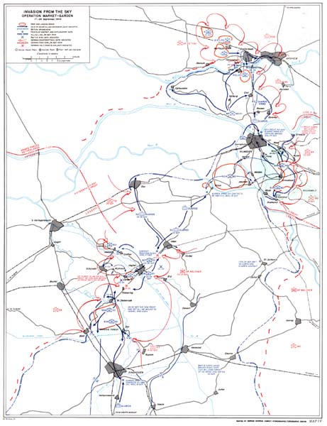Map IV: Invasion from the Sky Operation Market-Garden 17-26 September 1944