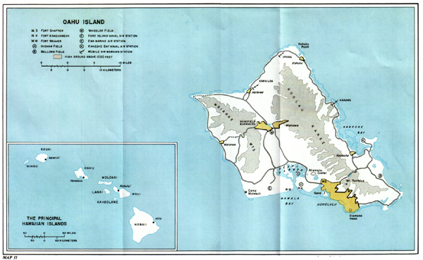 MAP II - OAHU ISLAND