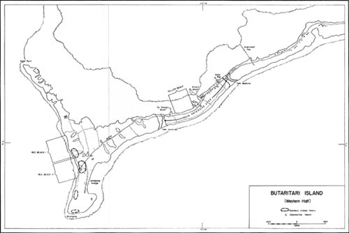 map no.4: Butaritari Island (Western Half)