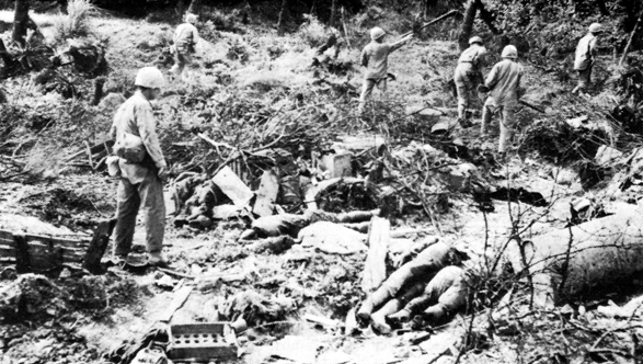 Photo: Casualties- "There was only one kind of Japanese casualty..."