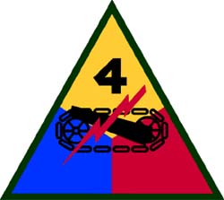 Insignia: 4th Armored Division