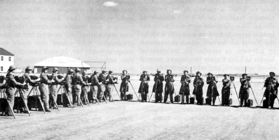 TRAINING AT LOWRY FIELD, COLORADO, in February 1943. Waacs learning camera operation.