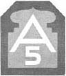 Photo: Fifth Army Insignia
