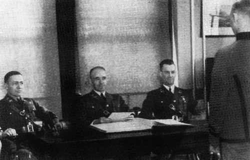 Photo:  Lt. Col. Omar Bradley (center) and members of the Tactics Department at West Point, 1937. He taught cadets who would lead the Army in the 1960s and 1970s.