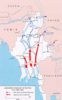 Japanese Conquest of Burma April-May 1942.