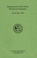 Department of the Army Historical Summary: Fiscal Year 1993