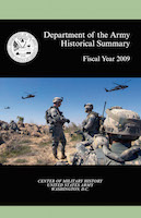 Department of the Army Historical Summary: Fiscal Year 2009