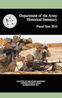 Department of the Army Historical Summary: Fiscal Year 2010