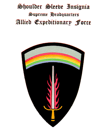 Image, Shoulder Sleeve Insignia, Supreme Headquarters Allied Expeditionary Force