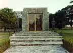 Photo, Fort Amador, Panama. Tomb of Omar Torrijos