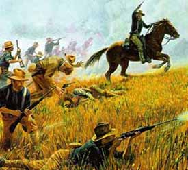 Painting, The Rough Riders