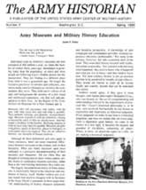 Army History Issue 07, Spring 1985