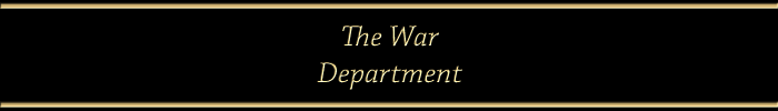 The War Department - part of the U.S. Army in World War II series
