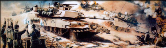 Partial image of the artwork "Desert Storm" by Frank Thomas