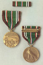 European-African-Middle Eastern Campaing Medals