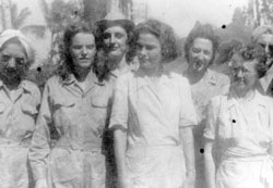 Army Nurses in Santo Tomas Internment 
	 Camp, 1943