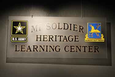 Military Intelligence Soldier Heritage Learning
              Center