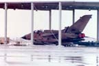 Royal Saudi Air Force Tornado (Interdictor Strike [IDS] variant) under ready shelter.