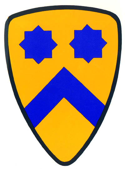Shoulder Sleeve Insignia: 2d Cavalry Division